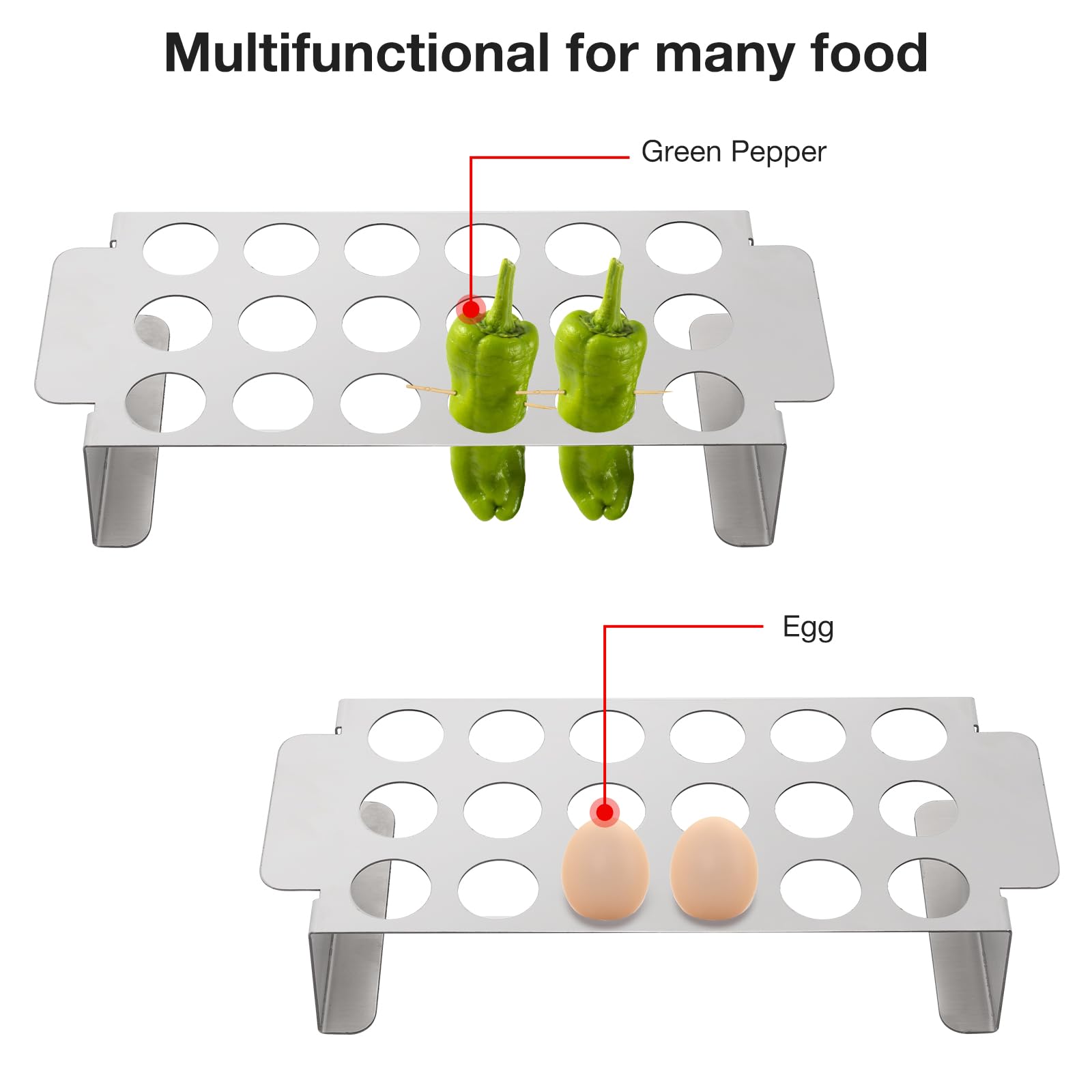 Tongyuyan festival grill setup with jalapeno popper holder