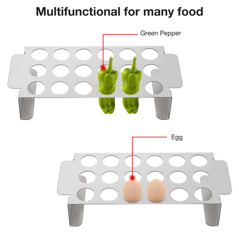 Tongyuyan festival grill setup with jalapeno popper holder