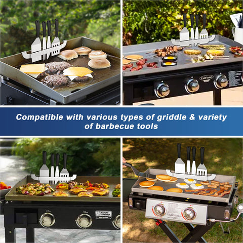 Tonhui compact spatula rack storage helps keep utensils organized