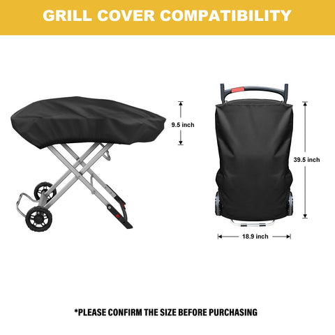 tonhui grill cover uses Oxford fabric for durable weather protection.