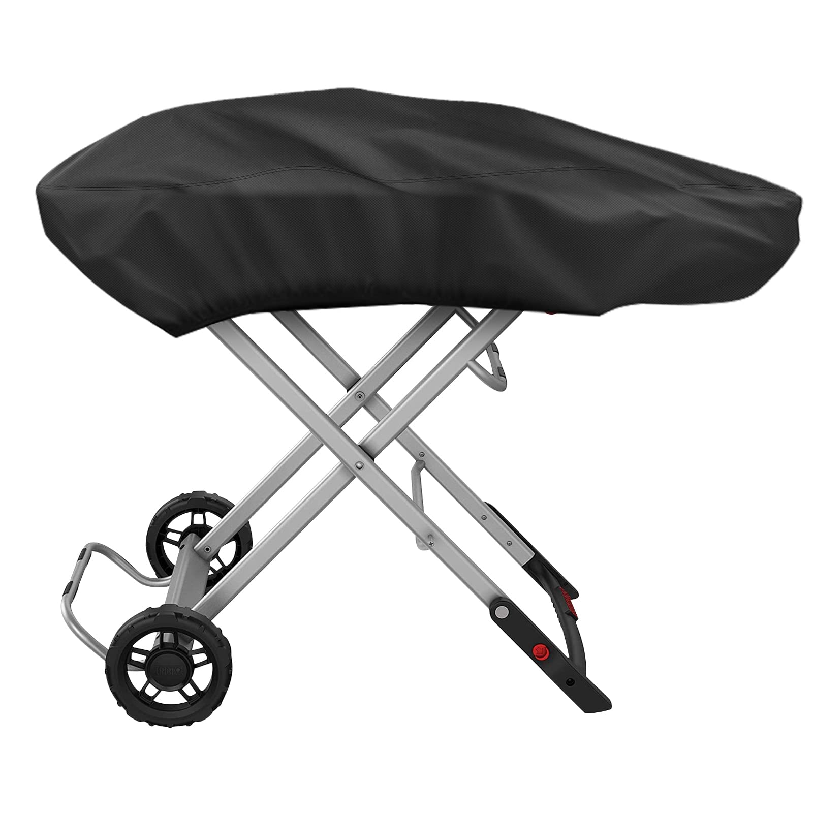tonhui grill cover for Weber Traveler ensures a snug fit and weather protection.