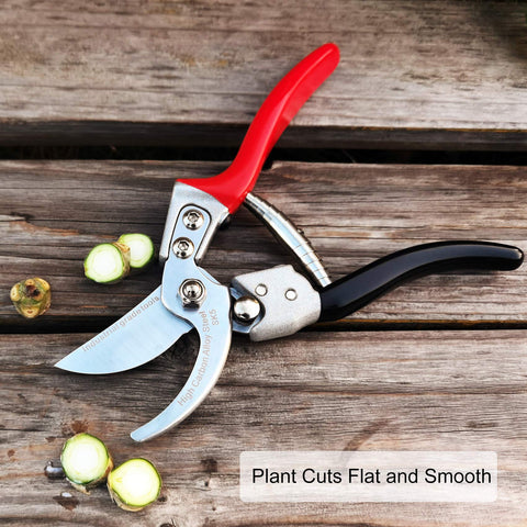 TONMA JP pruning shears safety lock keeps blades secure when not in use