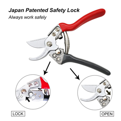 TONMA JP pruning shears designed for bonsai trimming and delicate plants