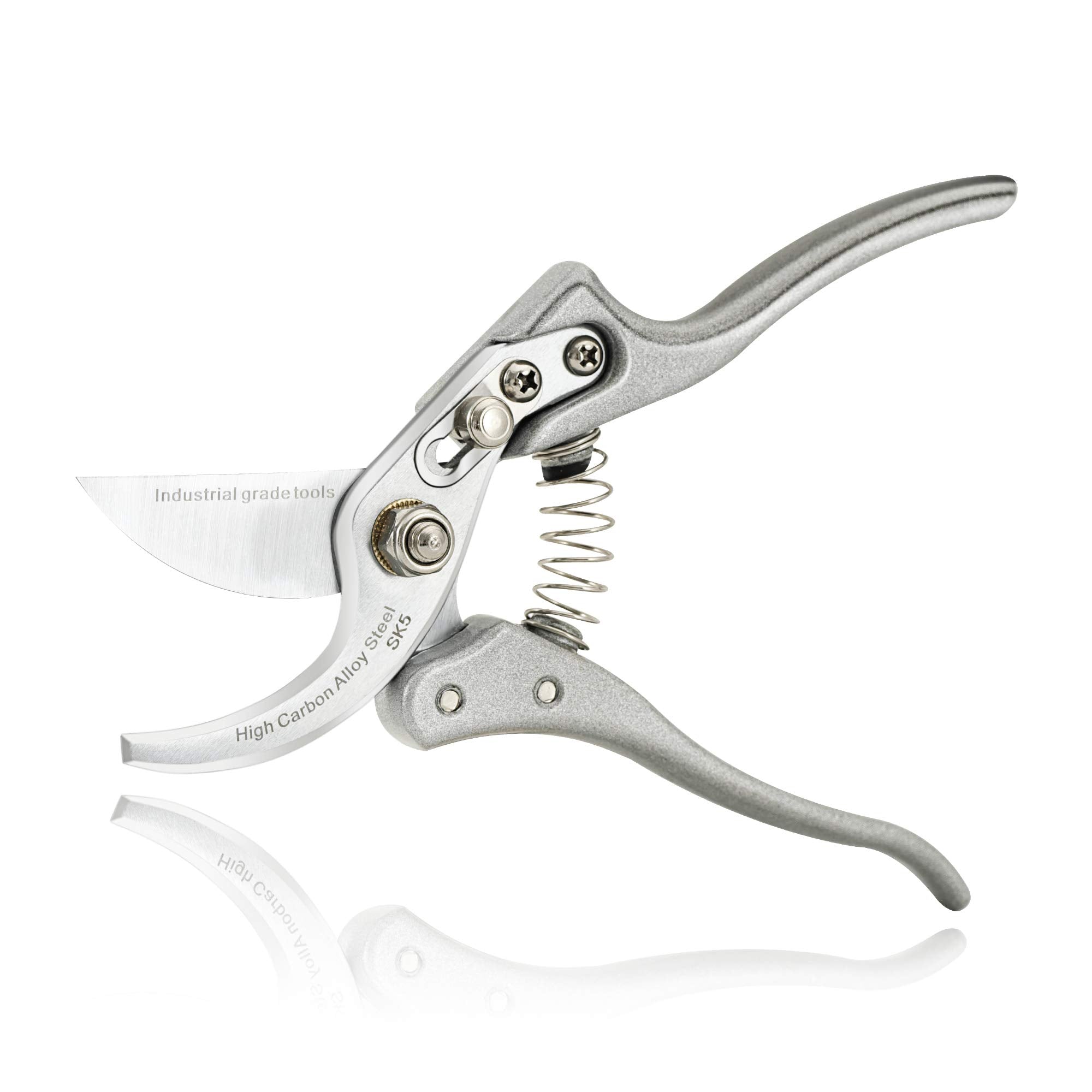 TONMA pruning shears safety lock keeps blades secured during storage