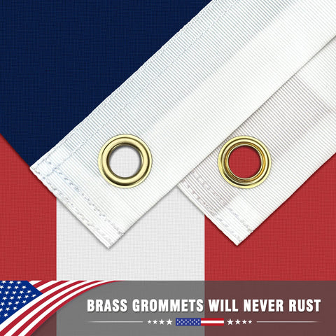 TONOS American Flag 3x5 polyester fabric designed for vibrant, fade-resistant outdoors.
