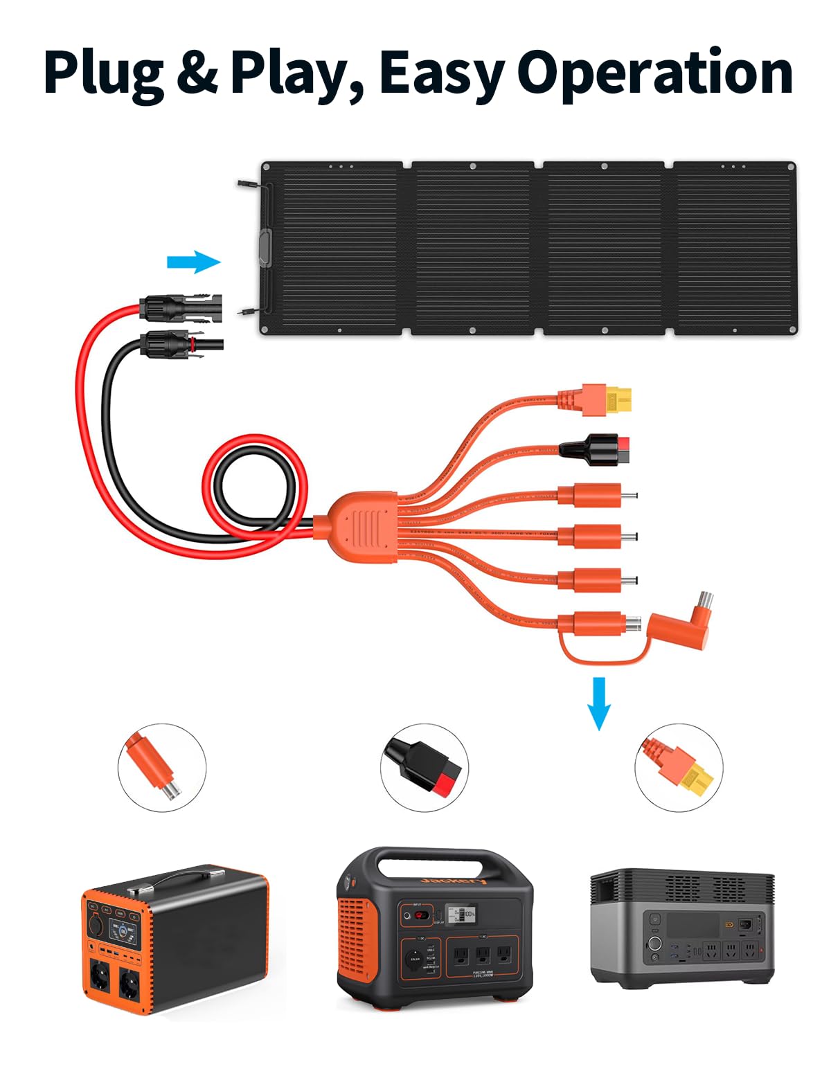 Tonton DC adapters for RC batteries and RV solar setups.