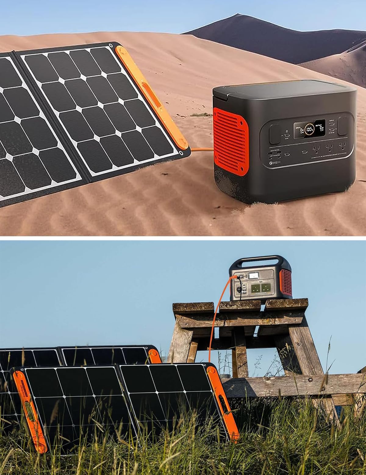 Compatible with multiple power stations and solar setups for trips.