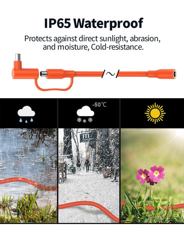 Tonton cable showing compatibility with GZ Yeti and solar generators.