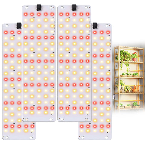 TONYFUL Grow Light panel delivers full-spectrum light for seedling growth