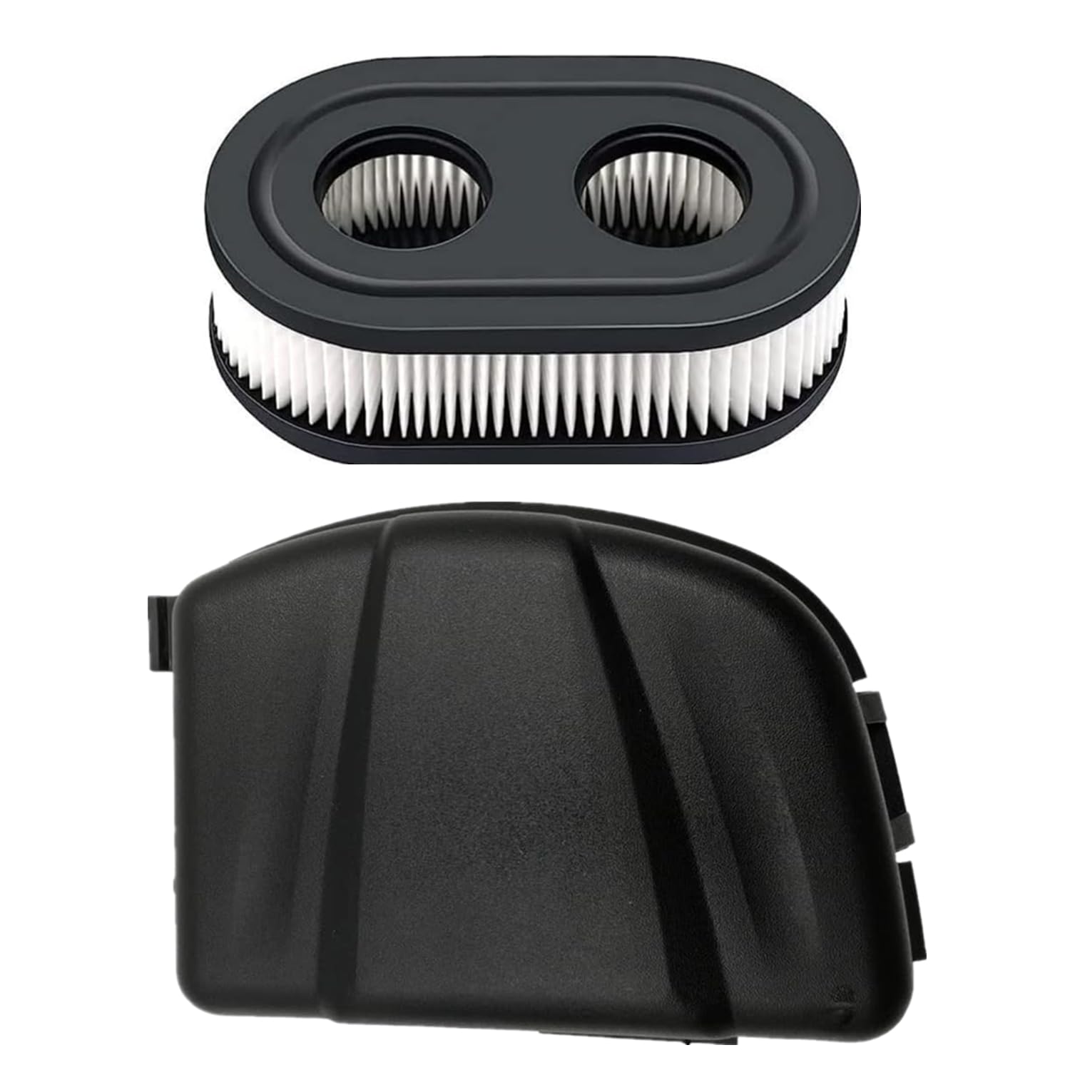 Toobop air cleaner cover providing a snug seal and engine protection.