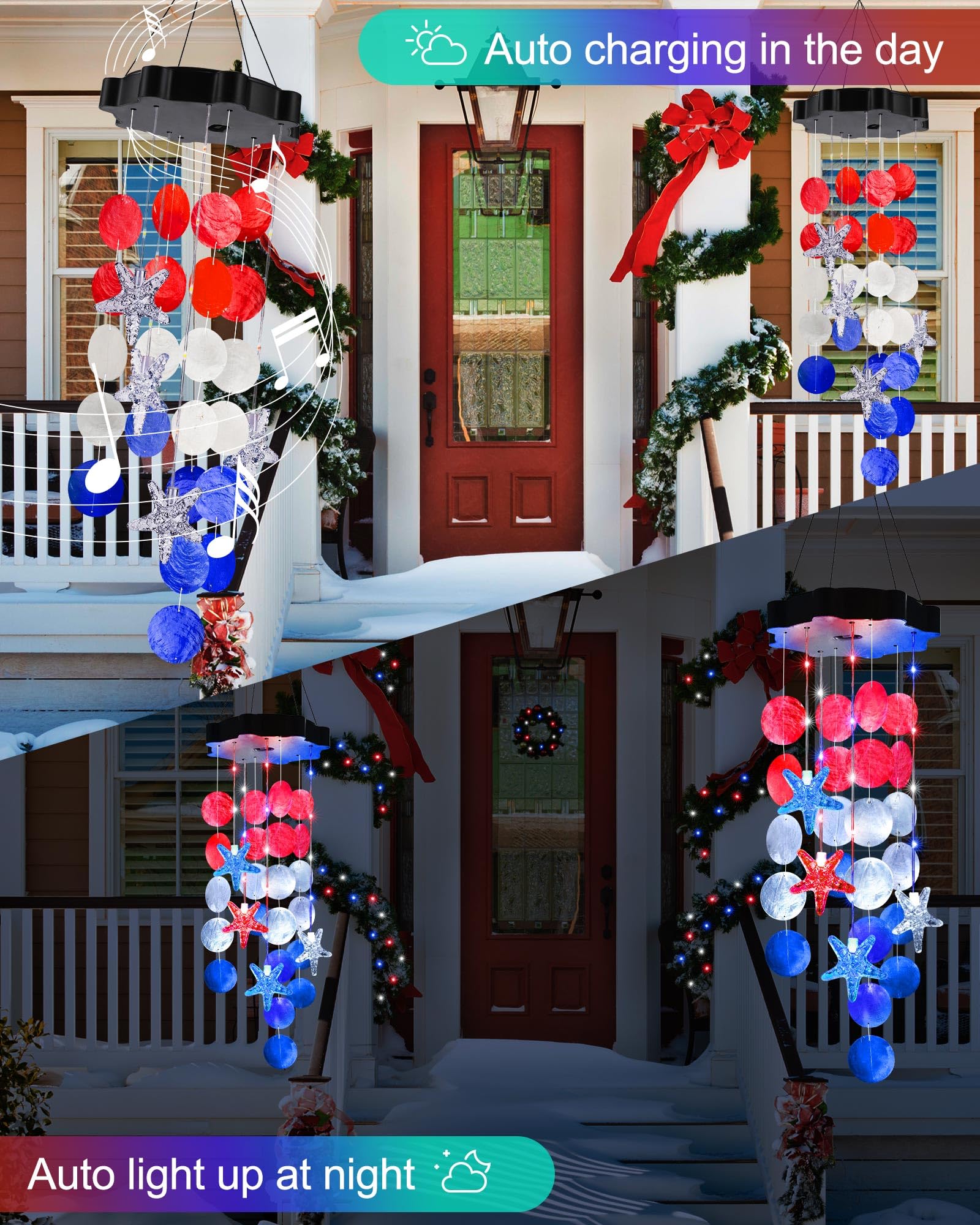 Toodour eco-friendly yard light powered by sunlight for maintenance-free glow