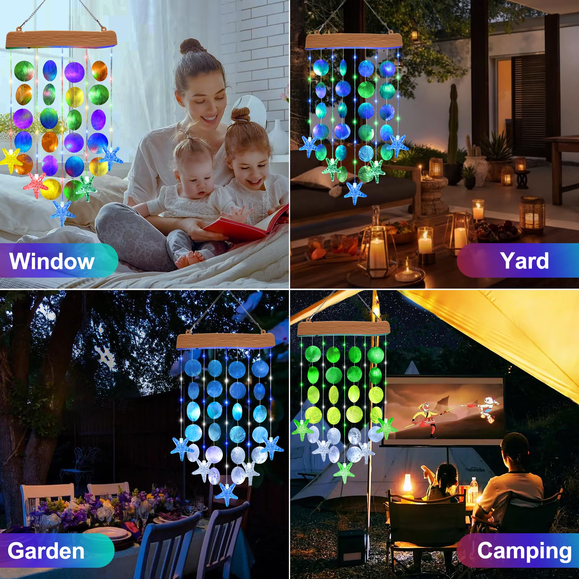 Toodour wind chime gift packaging makes a ready-to-gift present for loved ones.