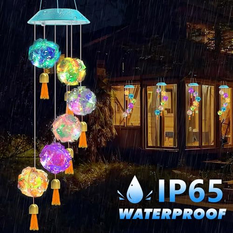 Toodour solar panel powers bright, energy-saving decorative lights