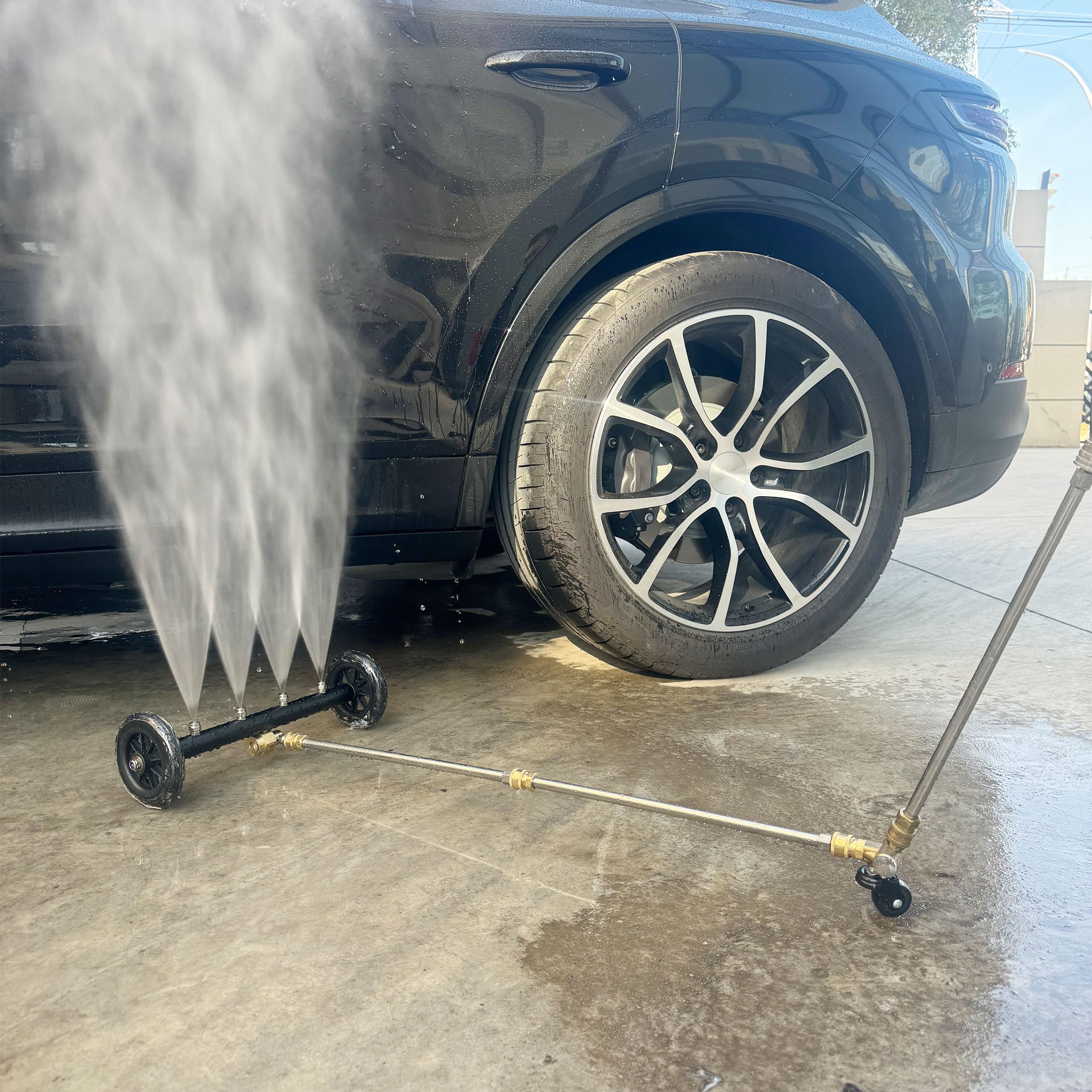 Tool Daily 16-inch extension wand pair for extended reach during wash