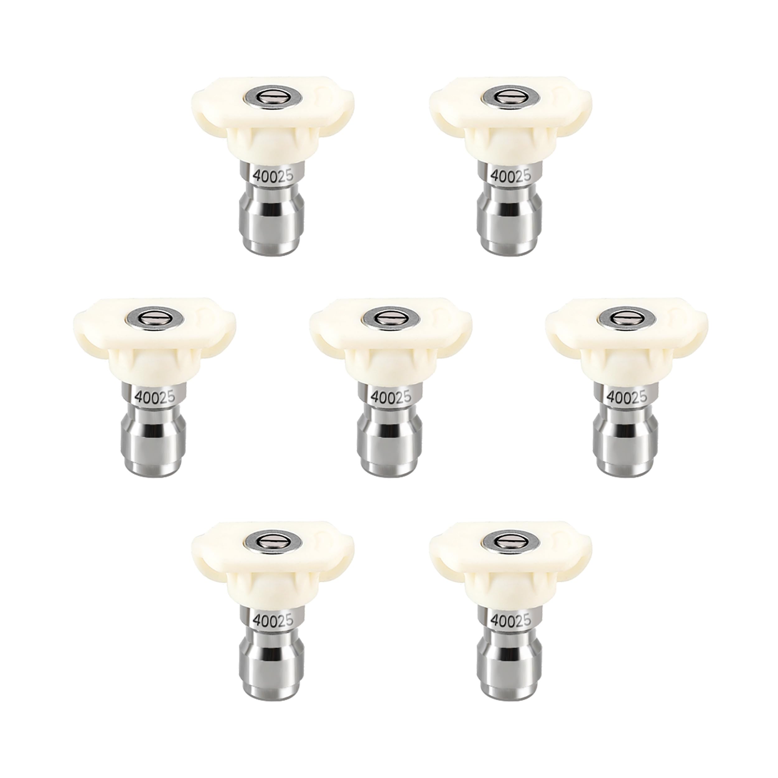 Tool Daily 40-degree nozzle pack delivers controlled cleaning for delicate surfaces.