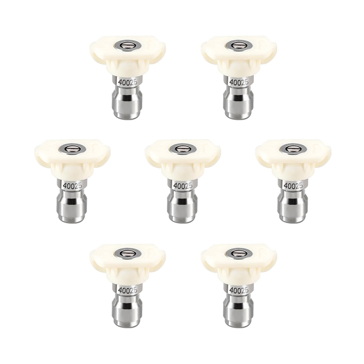 Tool Daily 40-degree nozzle pack delivers controlled cleaning for delicate surfaces.