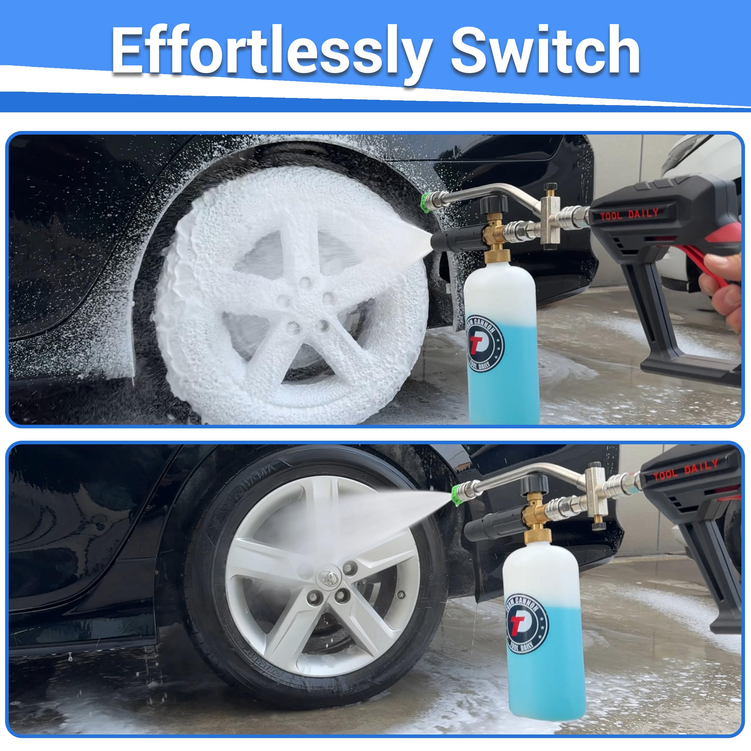 Tool Daily Adjustable Nozzle Foam Lance for precise foam control