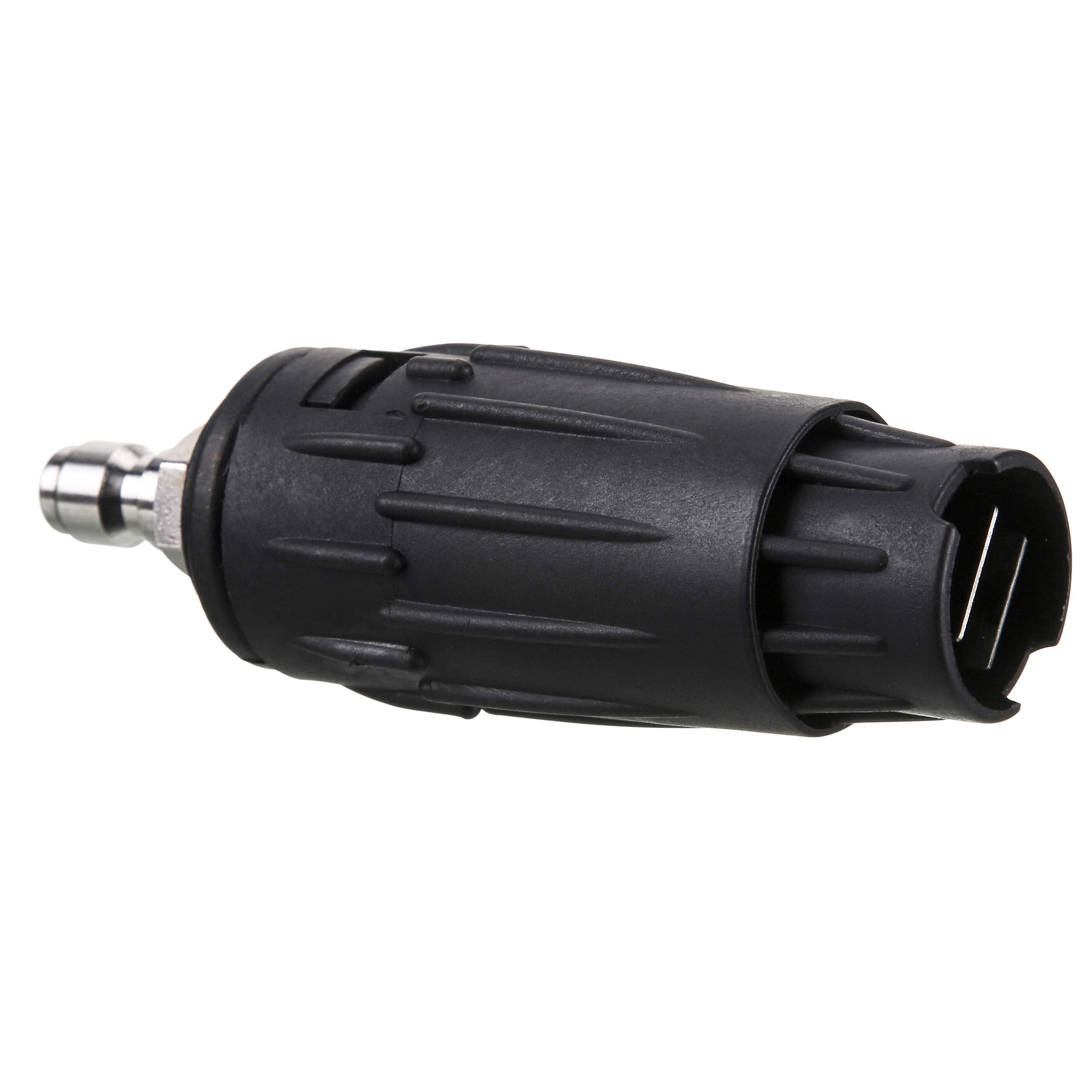 Tool Daily adjustable pressure washer nozzle with 0 to 60 degree angles for versatile cleaning.