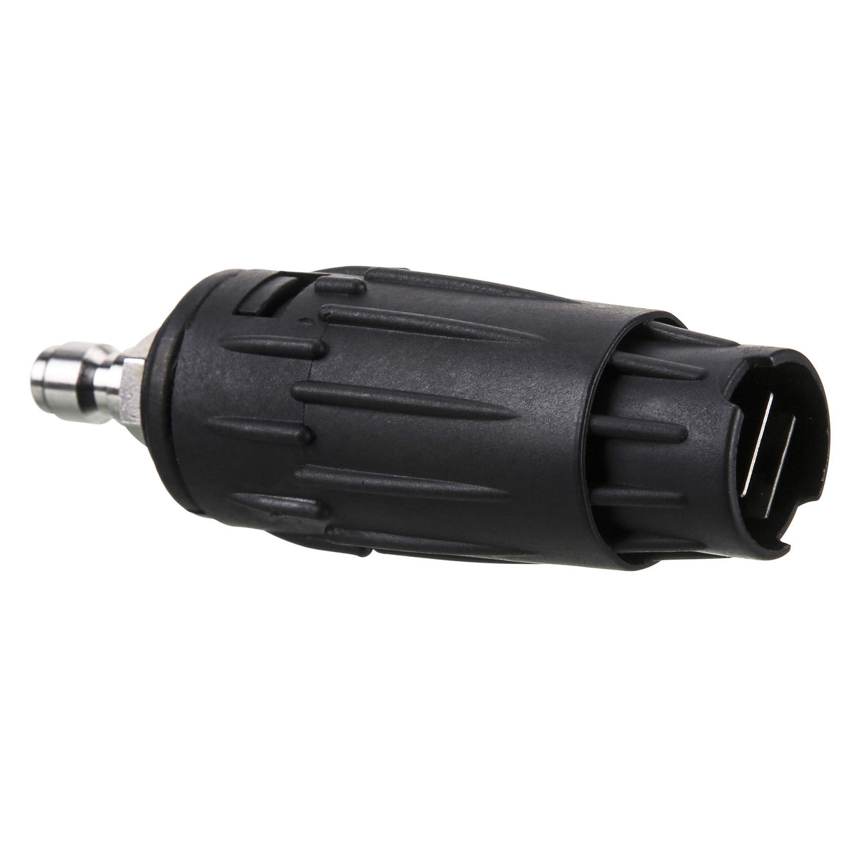 Tool Daily adjustable pressure washer nozzle with 0 to 60 degree angles for versatile cleaning.