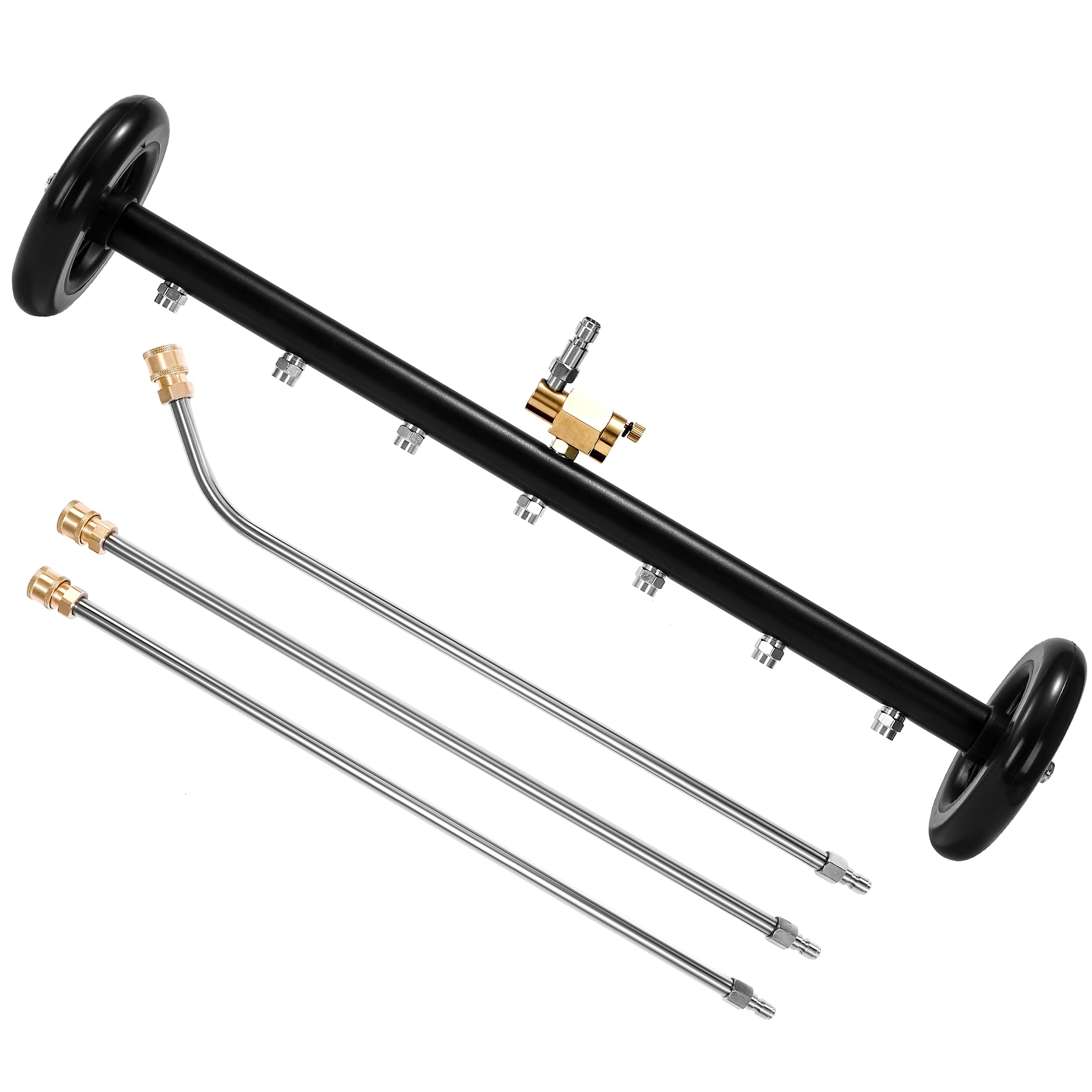 Tool Daily dual-function undercarriage cleaner with 24-inch reach for thorough undercarriage cleaning.