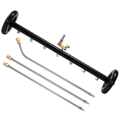 Tool Daily dual-function undercarriage cleaner with 24-inch reach for thorough undercarriage cleaning.