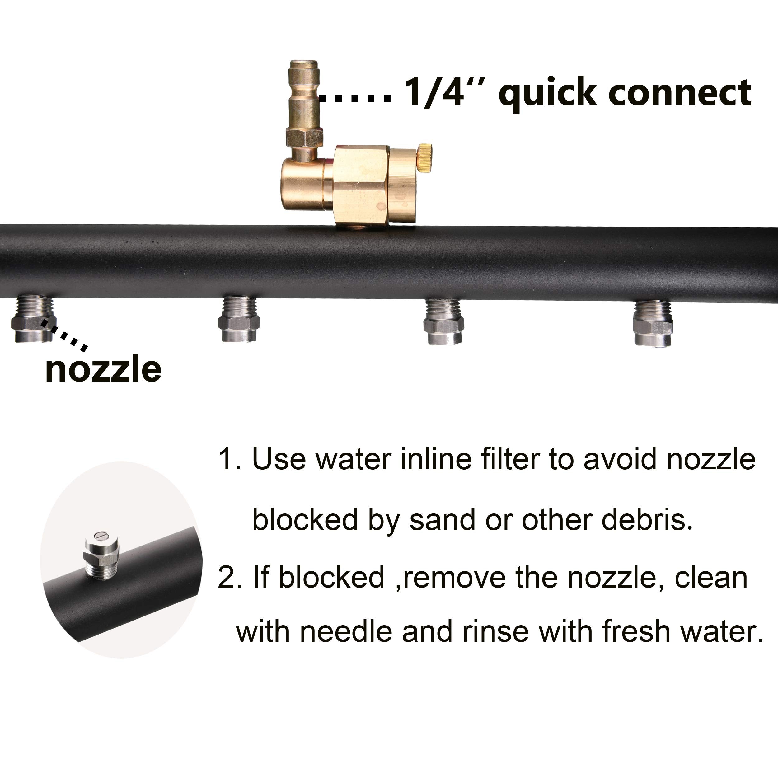 Tool Daily two-piece extension wand set increases spray flexibility