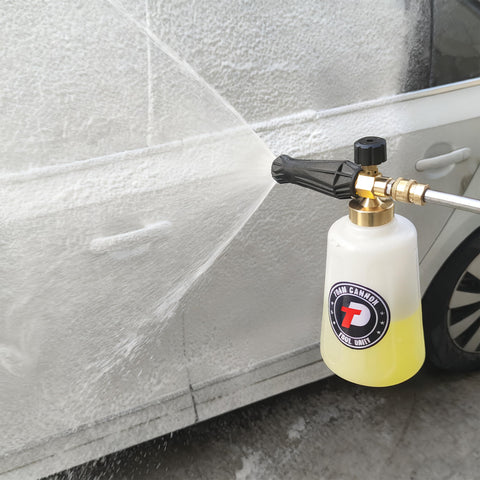 Tool Daily foam cannon with 1.5-liter capacity for extended washes