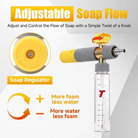 Tool Daily foam cannon compact 100ml bottle for easy handling