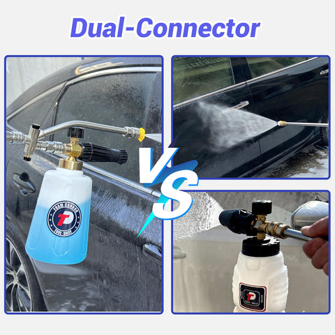 Tool Daily foam cannon two-way shuttle valve enables quick task switching