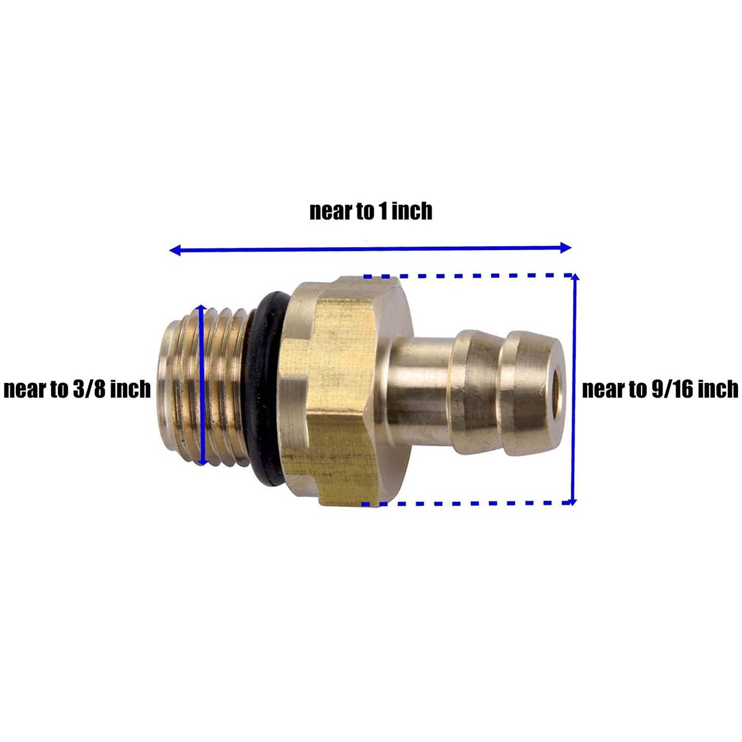 Tool Daily injector set o-rings for a snug seal and leak prevention.