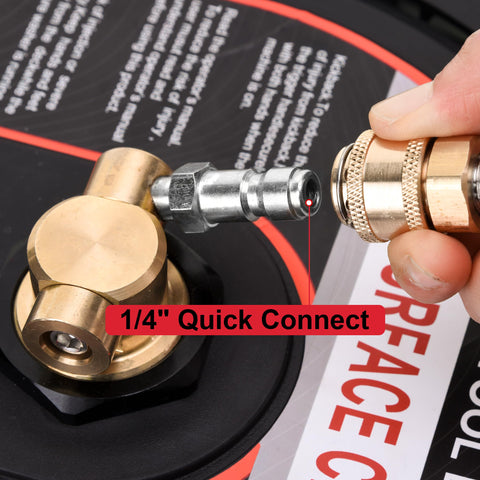 Tool Daily inline filter and cleaning needles help prevent nozzle clogs.