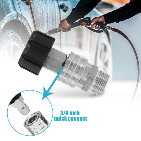 Tool Daily leak-free connection maintains steady pressure during use.