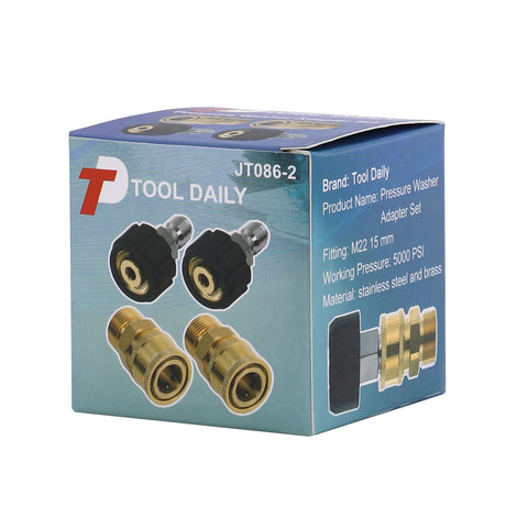 Tool Daily M22 to 3/8 inch quick-connect conversion for versatility