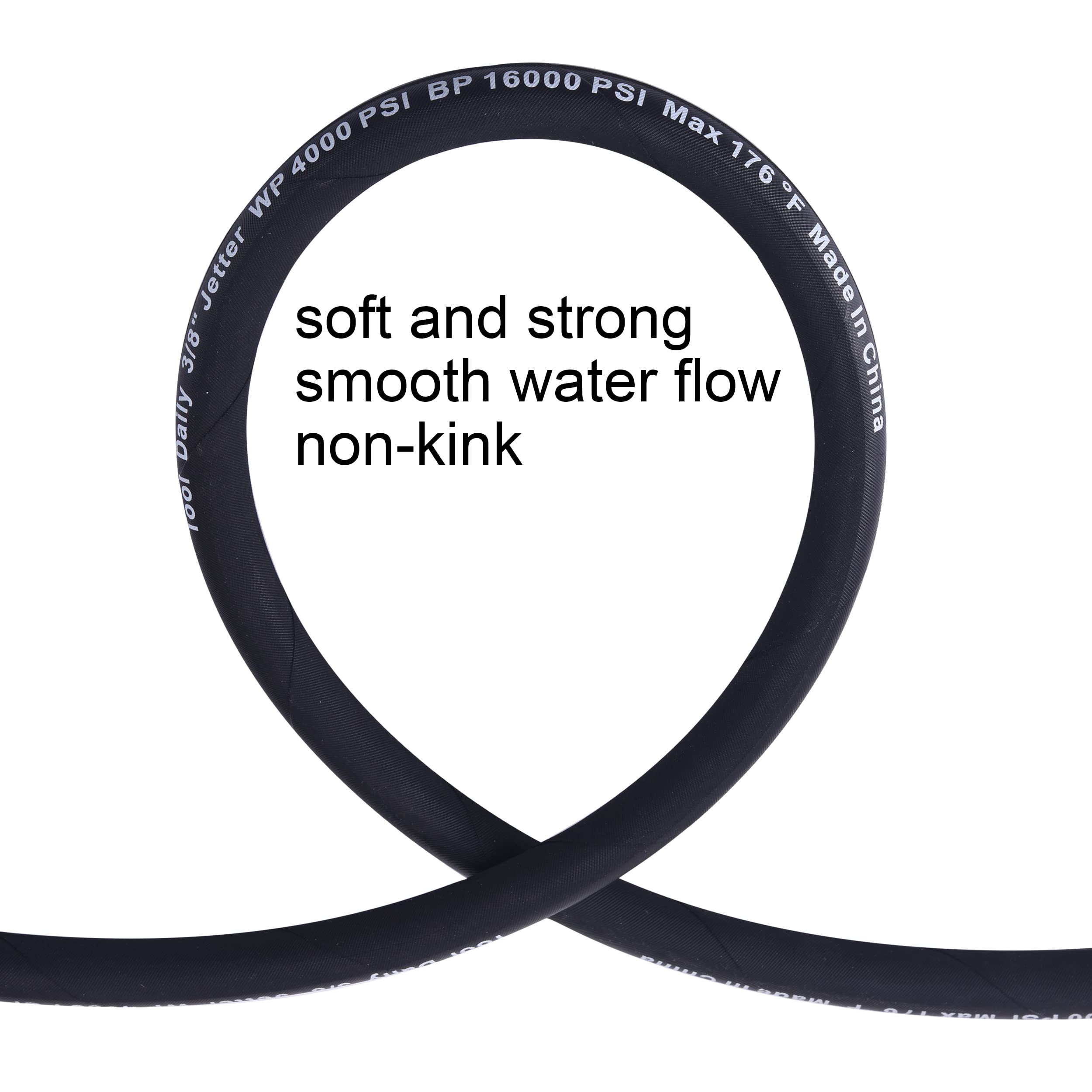 Tool Daily 4000 PSI max working pressure demonstrates powerful cleaning potential.