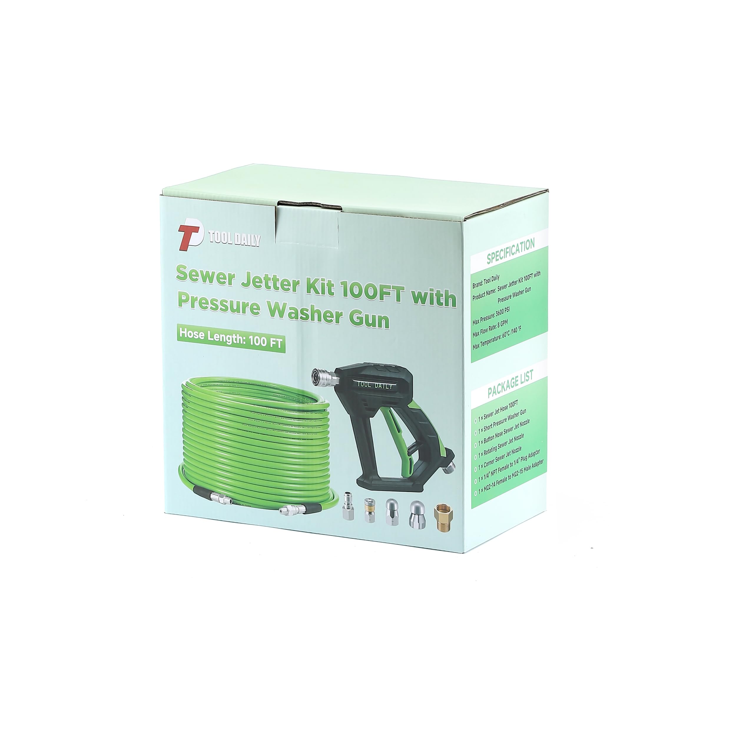 Tool Daily needle set for cleaning clogged nozzles and jets.