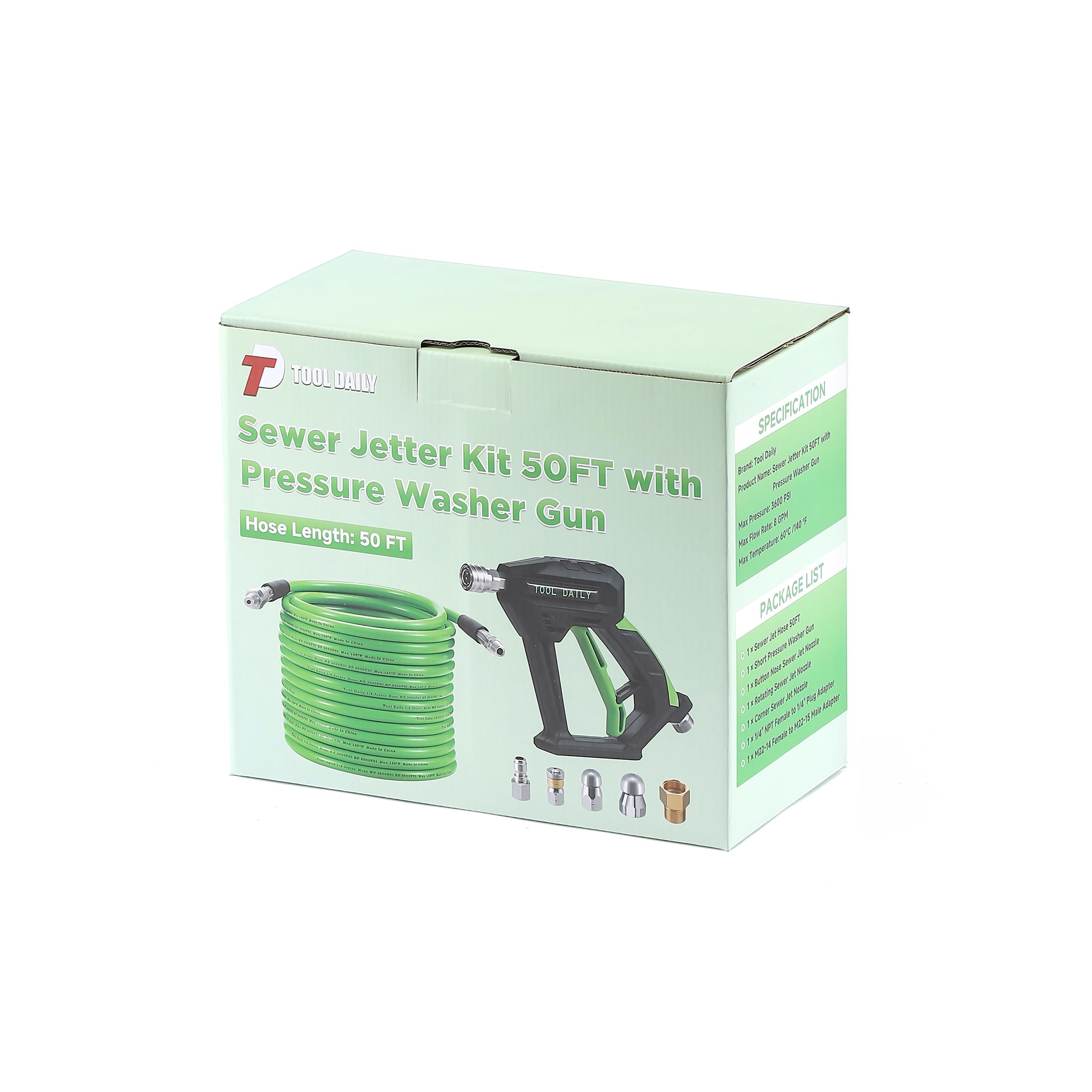 Tool Daily needle-spanner kit supports quick nozzle maintenance.