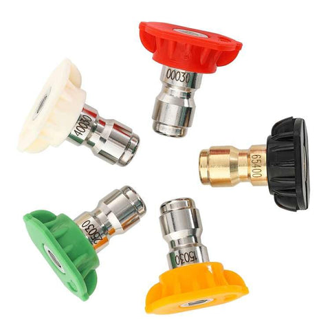 Tool Daily 40-degree white stainless steel nozzle tip for wide rinsing