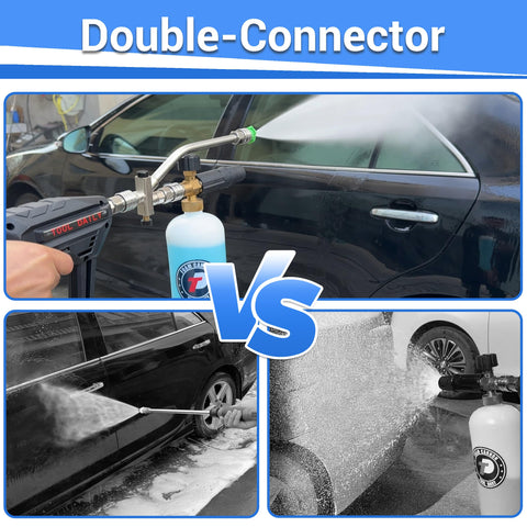 Tool Daily One-Liter Foam Lance Capacity ready for extended cleaning