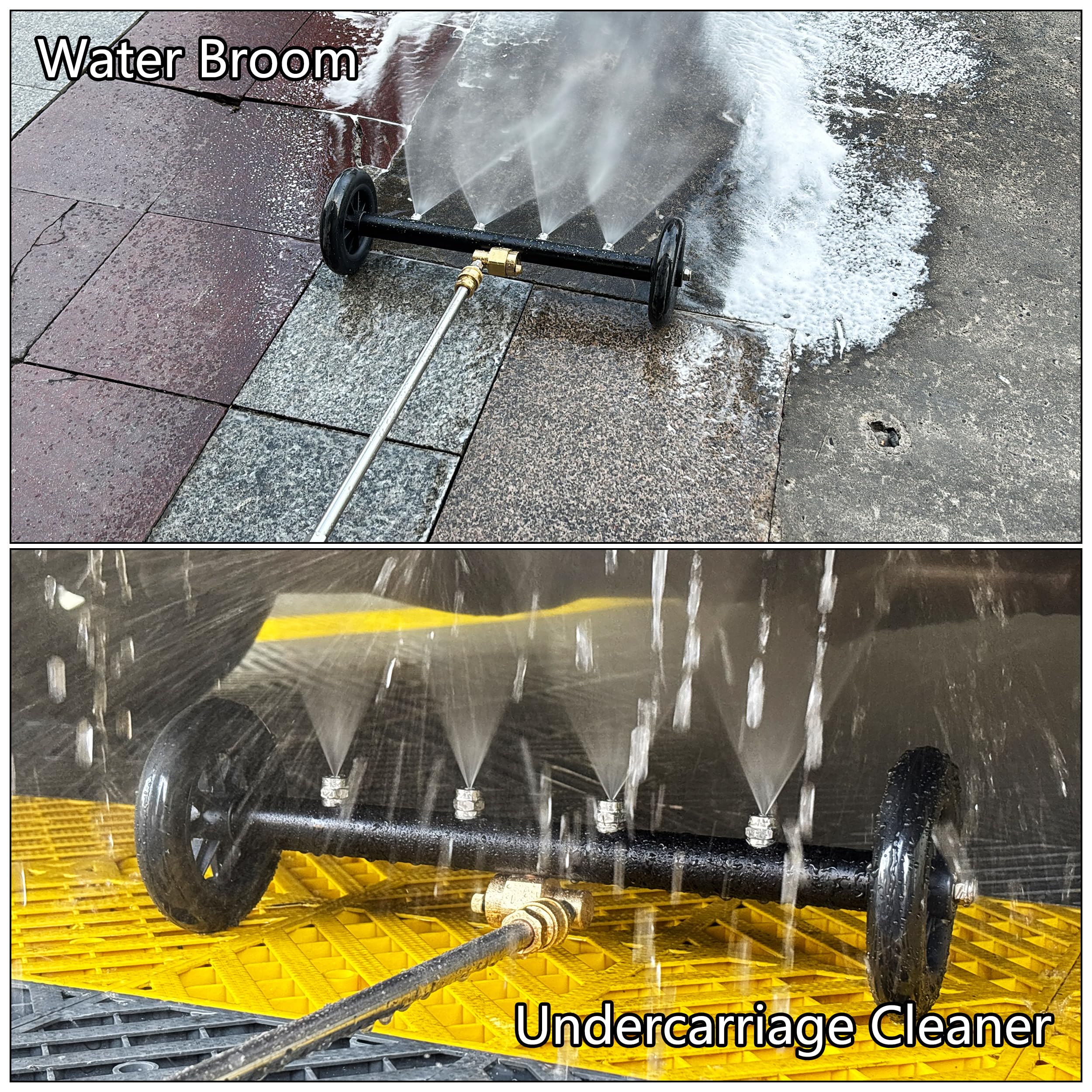 Tool Daily pivoting coupler undercarriage cleaner enables quick mode switching for efficiency