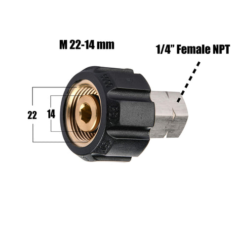 Tool Daily adapter fitted on a universal gun for versatile hose and wand use