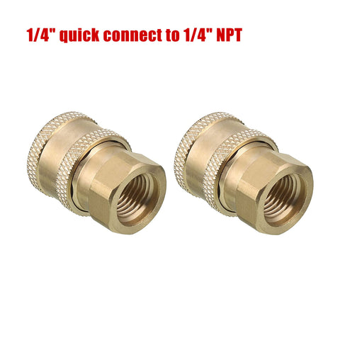 Tool Daily pressure washer coupler demonstrates quick gun and nozzle exchange.