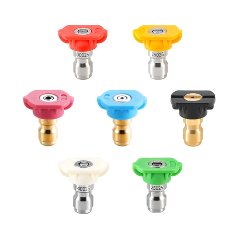 Tool Daily 0-degree red nozzle for targeted grime removal on tough spots