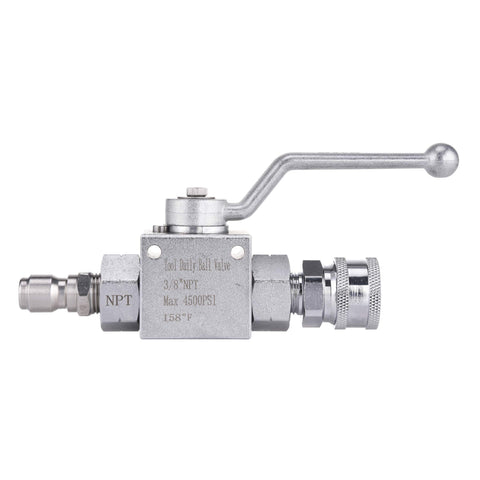 Tool Daily quick-connect fittings enable fast, secure hose connections
