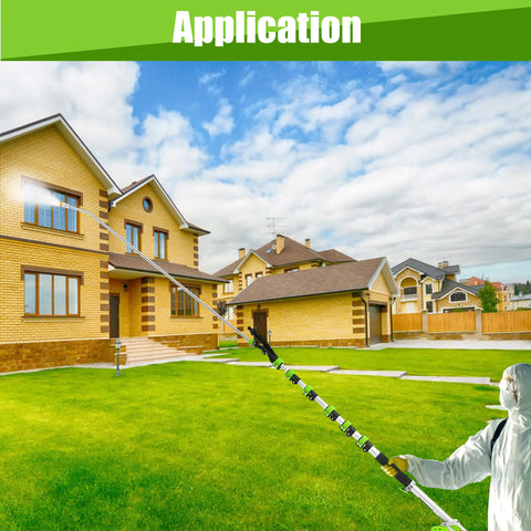 Tool Daily cleaning reach helps access gutters and roofs safely.