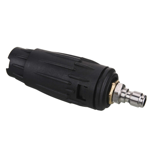Tool Daily rotating nozzle demonstrates easy angle adjustment for various cleaning tasks.