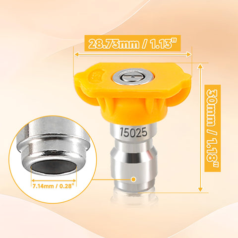 Tool Daily rustproof nozzle construction for long-lasting performance.
