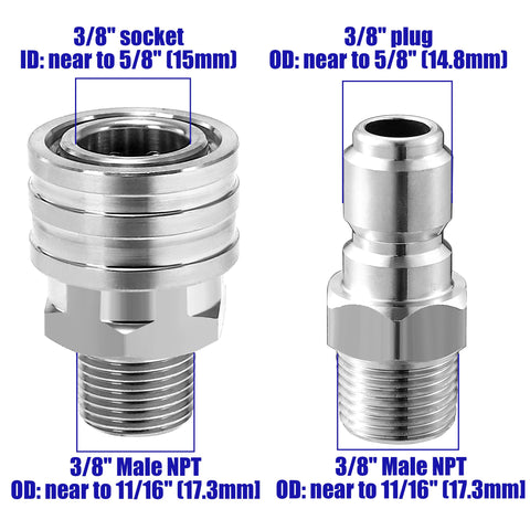 Tool Daily stainless steel adapter offers rustproof durability for long-lasting performance.