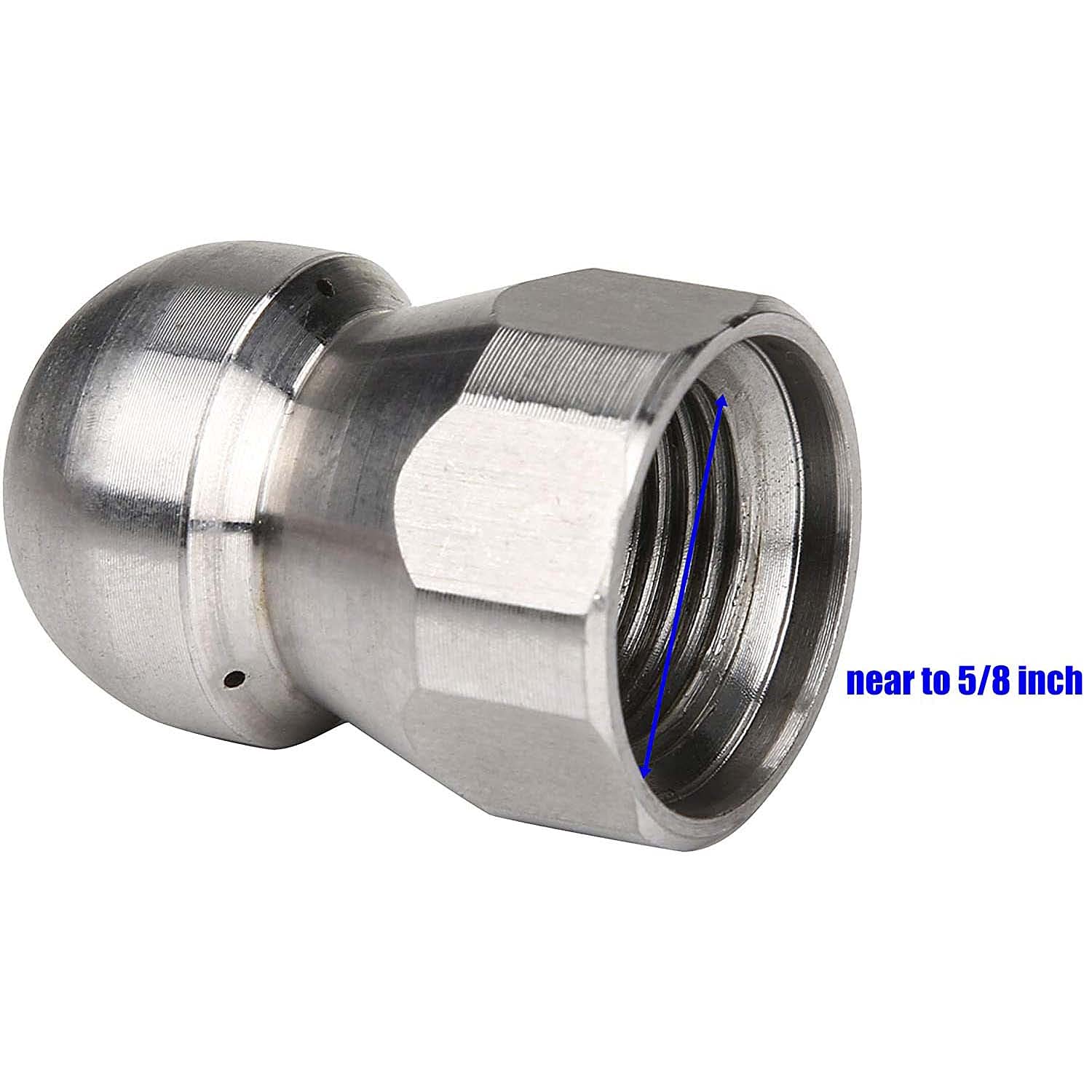 Tool Daily nozzle with 3/8 in NPT female connection for compatible fittings