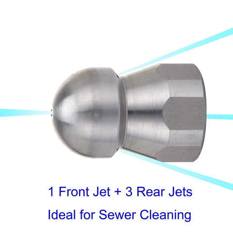 Tool Daily nozzle side profile showing robust build for high-pressure cleaning