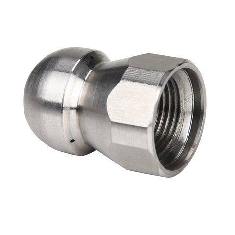 Tool Daily nozzle tip detail highlighting the laser-cut front jet